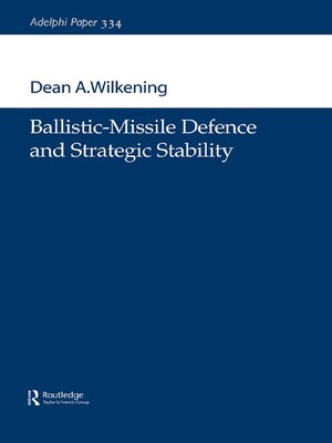cover image of Ballistic-Missile Defence and Strategic Stability